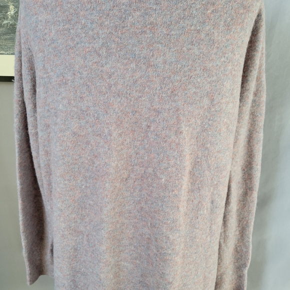 Madewell Kent Cardigan Sweater in Coziest Wool Yarn Heather Purple M - Picture 13 of 16